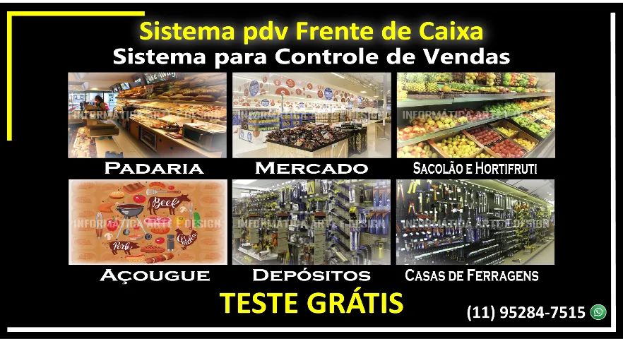 Sistema Pdv Frente de Caixa