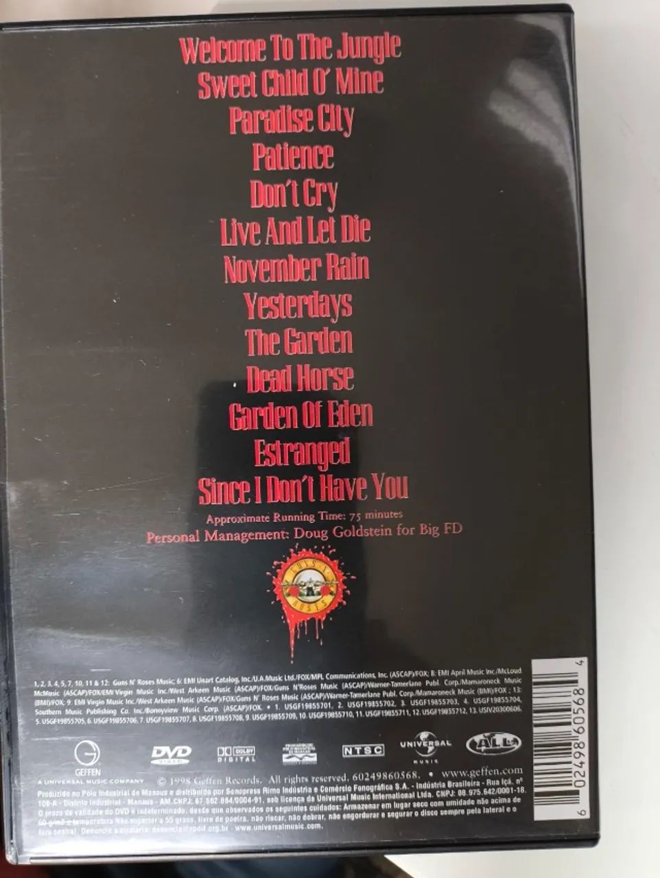 2 DVDS da Banda Guns N' Roses - Foto 3