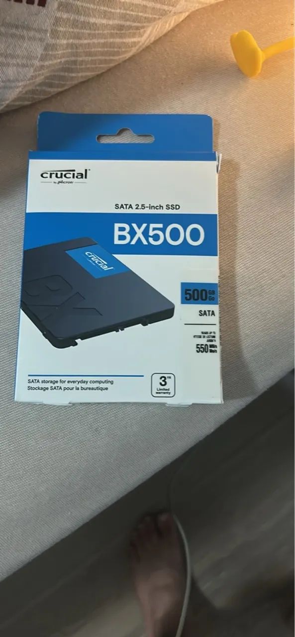 SSD Crucial BX500 500GB SATA
