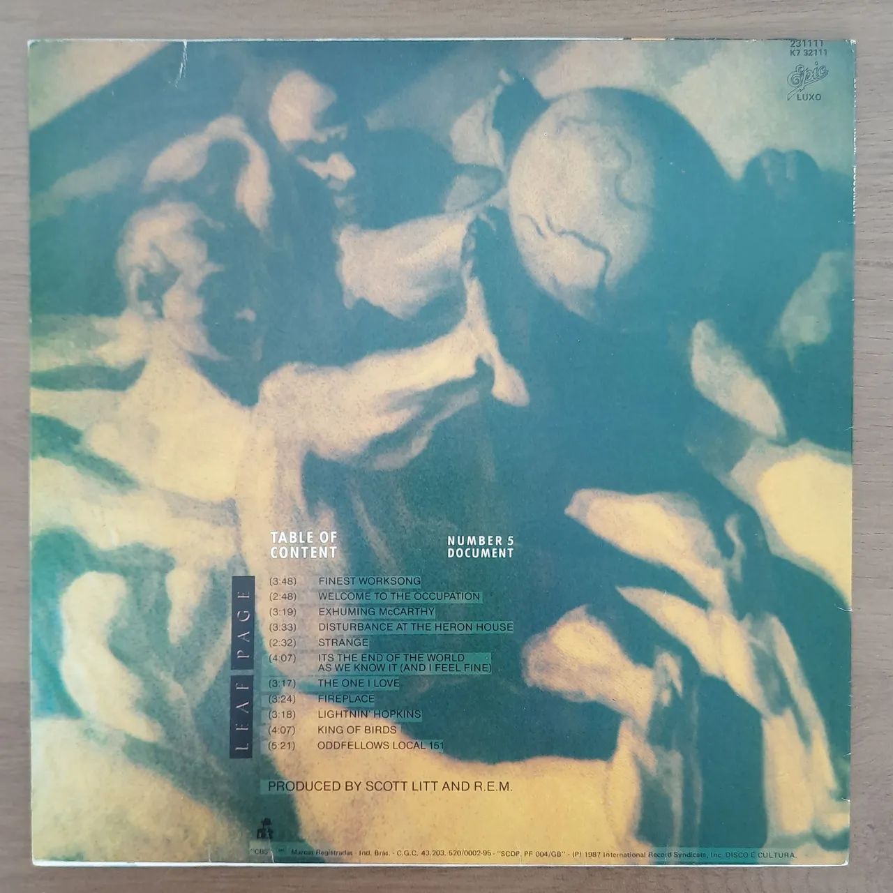 Disco de Vinil R.E.M. - Document - Foto 2