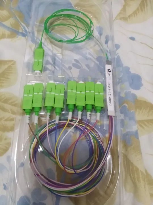 Conector de Fibra Óptica SC/APC - 1x8 vias - ANETEL - Foto 3