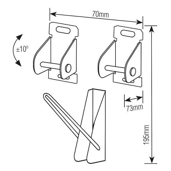 Suporte para TV 10"-85" - Foto 2