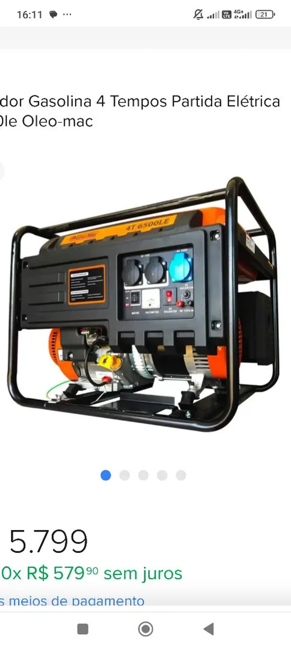 Gerador de energia