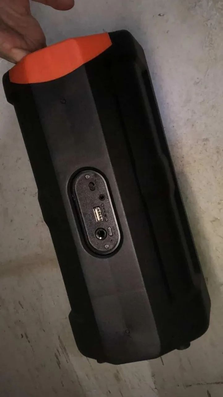Caixa som com entrada de microfone, - Foto 2