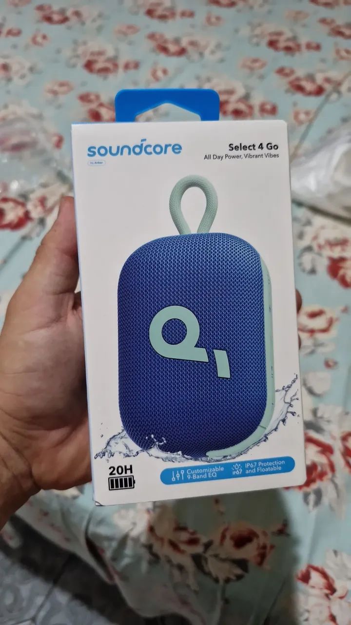 Caixa de Som Bluetooth Soundcore Select 4 Go - Azul - Foto 4