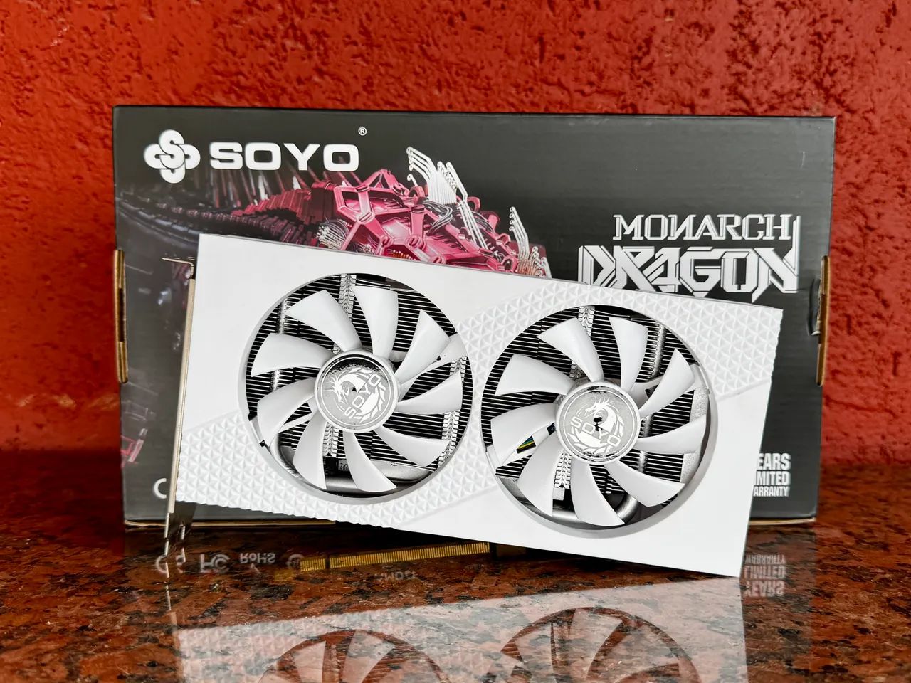 SOYO RX580　MONARCH DRAGON Karta graficzna SOYO Original Radeon RX580 8GB GDDR5 w Morąg