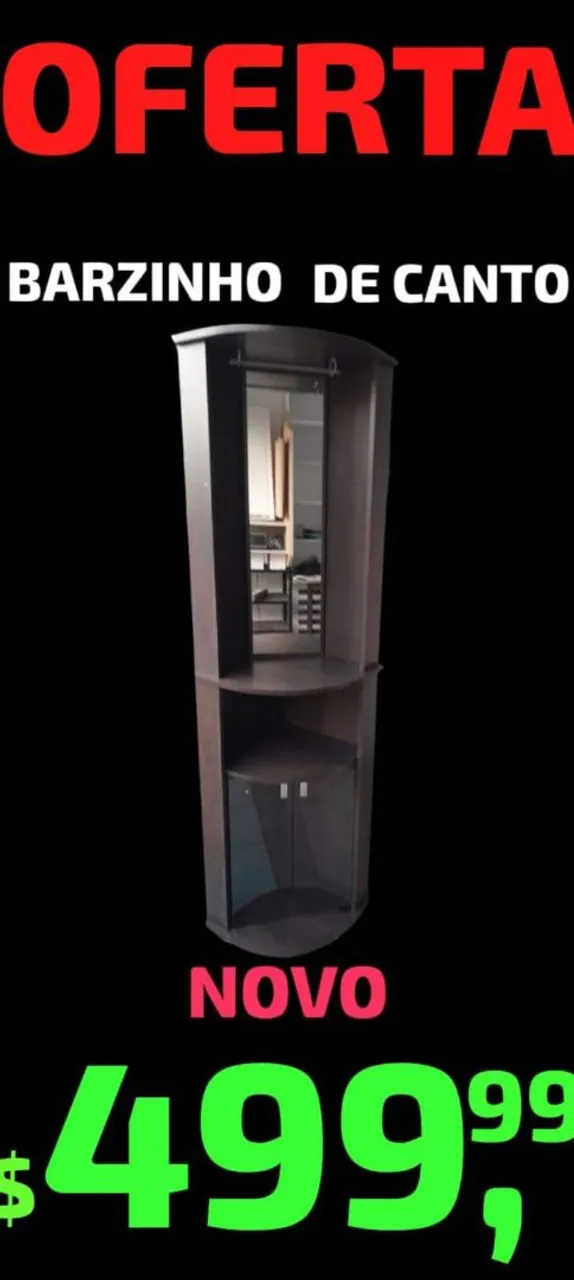 DESAPEGO Barzinho de Canto - Novo - R$ 399,99