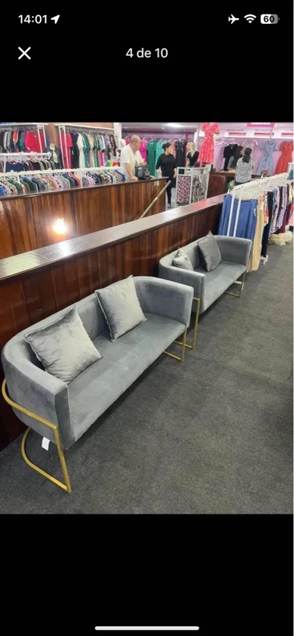 SÓ PAGA NA ENTREGA, BANQUETAS E POLTRONAS A PARTIR DE 198 - Foto 5