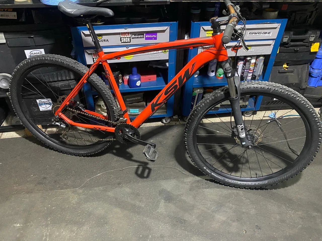 Bike KSW 29 Shimano Deore 24 marchas freio hidráulico 