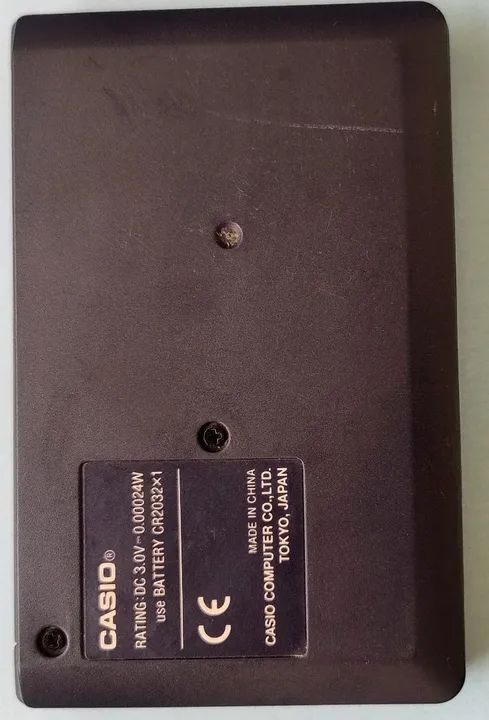 Aparelho eletrônico Casio  SF-200064842118998787122