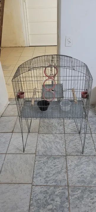 Gaiola para pássaros usada - Foto 3