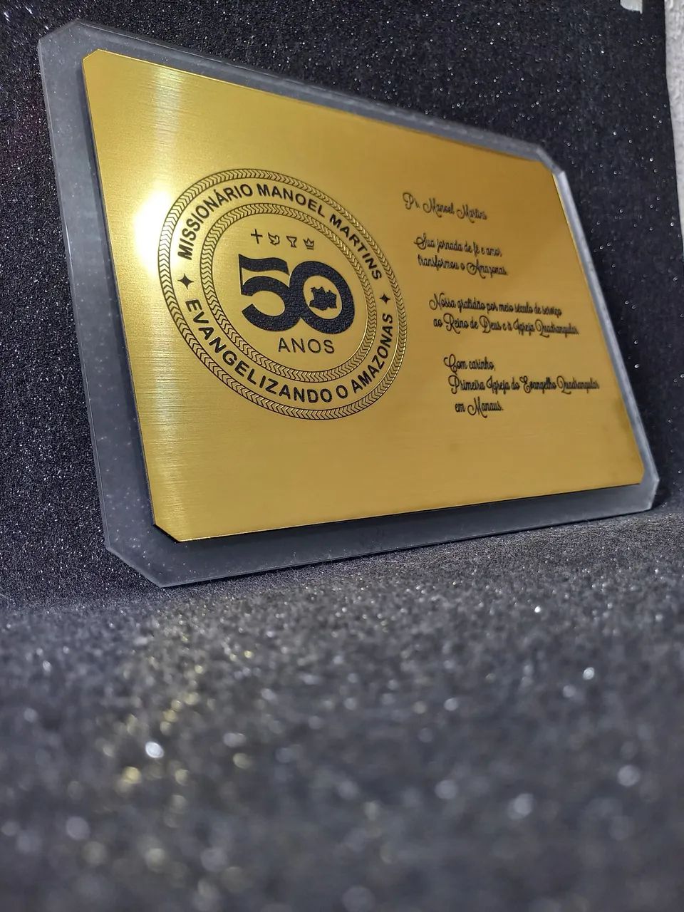 Placa Comemorativa Personalizada - Foto 5