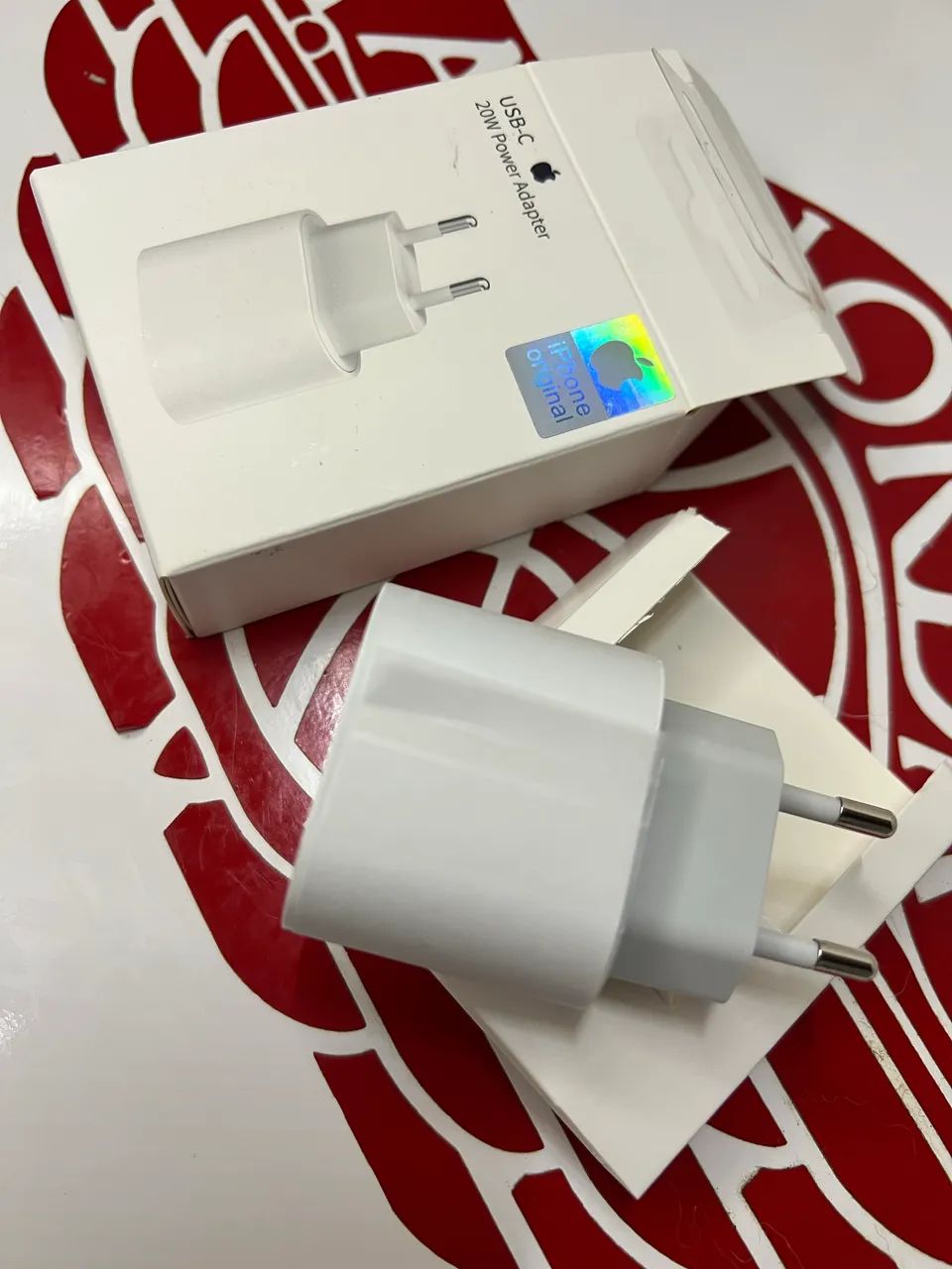 Adaptador de corrente USB-C de 20 W Fonte IPhone Apple  - Foto 2