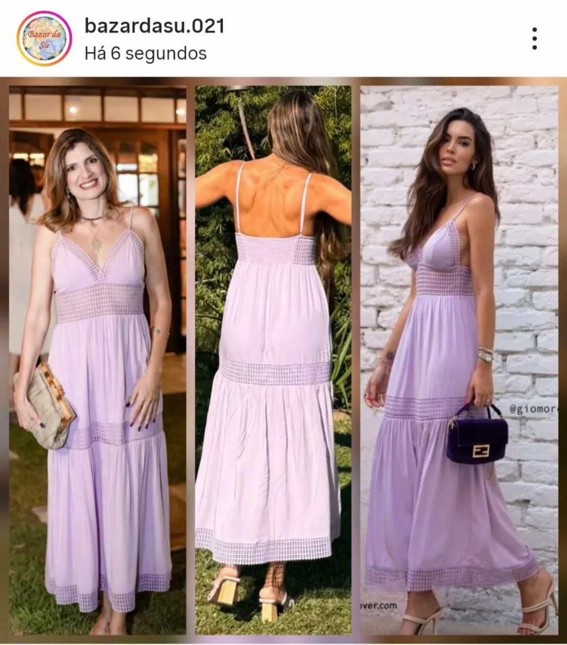 Vestido guipir da Animale
