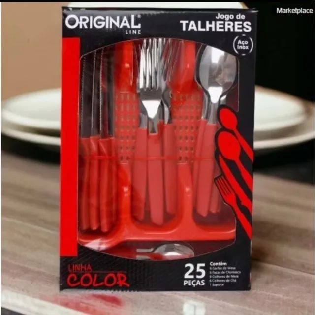 Kit 25 talheres 