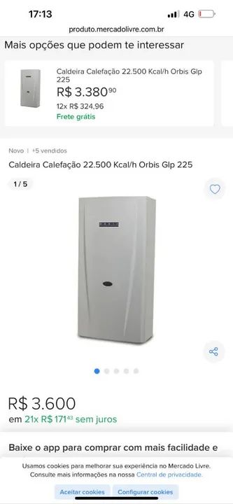 Aquecedor a gaz  - Foto 2