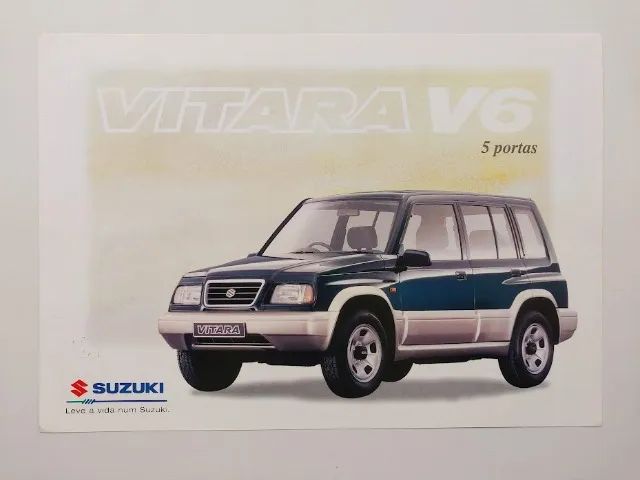 Catálogo, folder Suzuki Vitara anos 90 - vários modelos - valor unitário - Foto 3