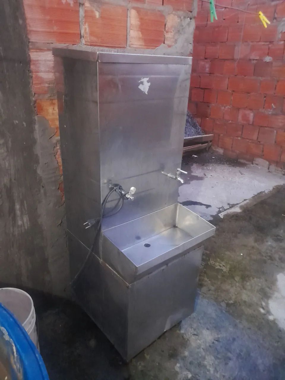 Bebedouro Industrial em Aço Inox