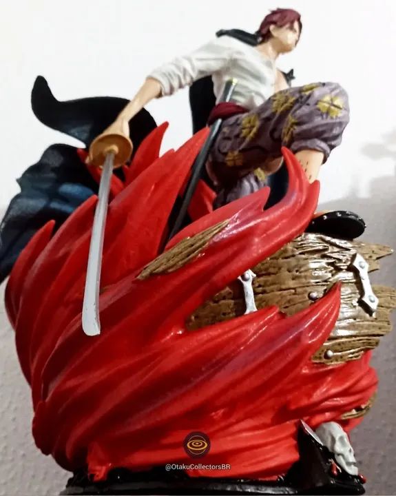Action figure Estátua GRANDE Shanks 36cm DREAM - Anime: One Piece - Foto 3