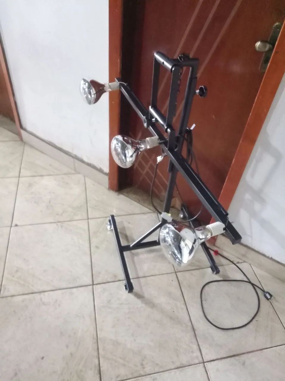 Secagem móvel para pintura automotiva 