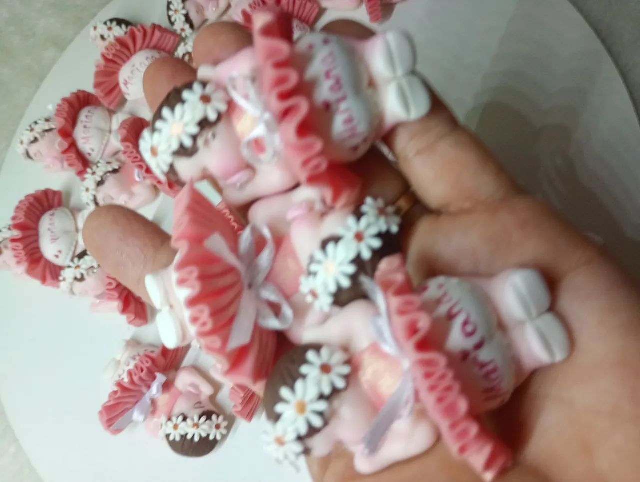 Lembrancinhas para Chá de Bebê em Biscuit. - Foto 4