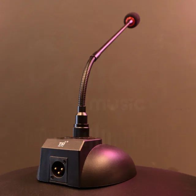 Microfone Com Fio Profissional Gooseneck Tsi Mmf- 150