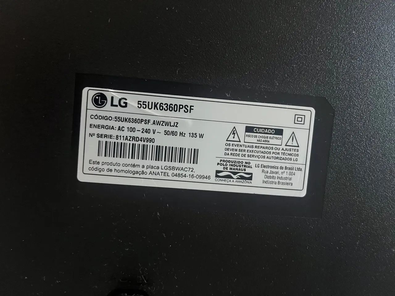 TV LG 55 polegadas - Foto 2