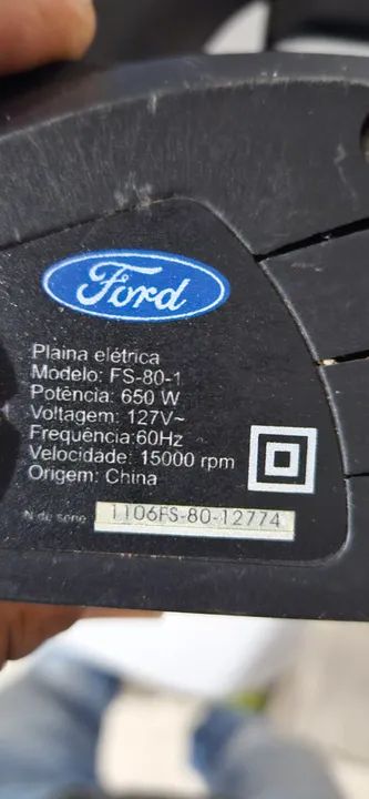 Plaina de madeira Ford 82mm - Foto 2