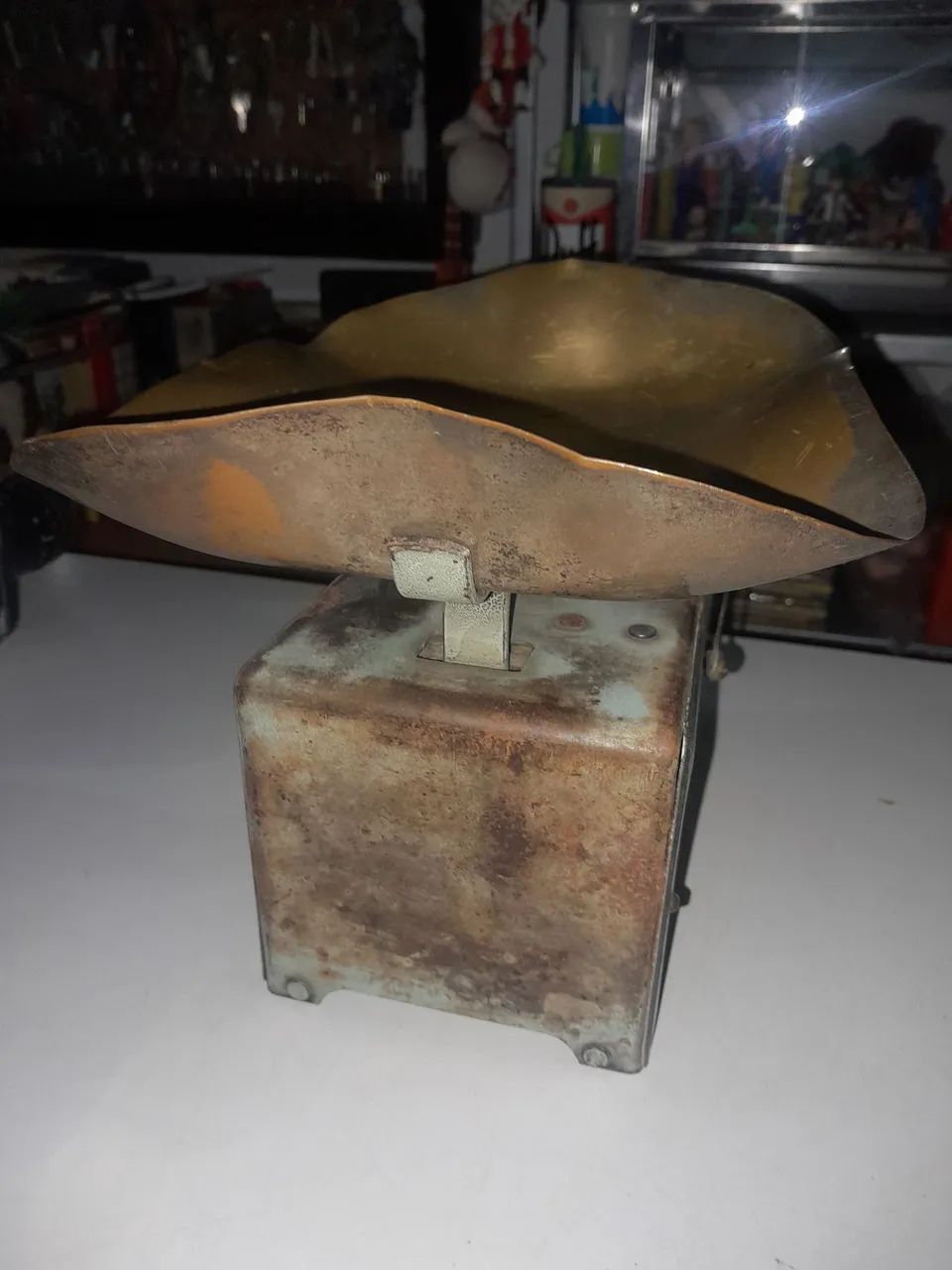 Balança antiga de cozinha funcionando até 10kg  - Foto 6