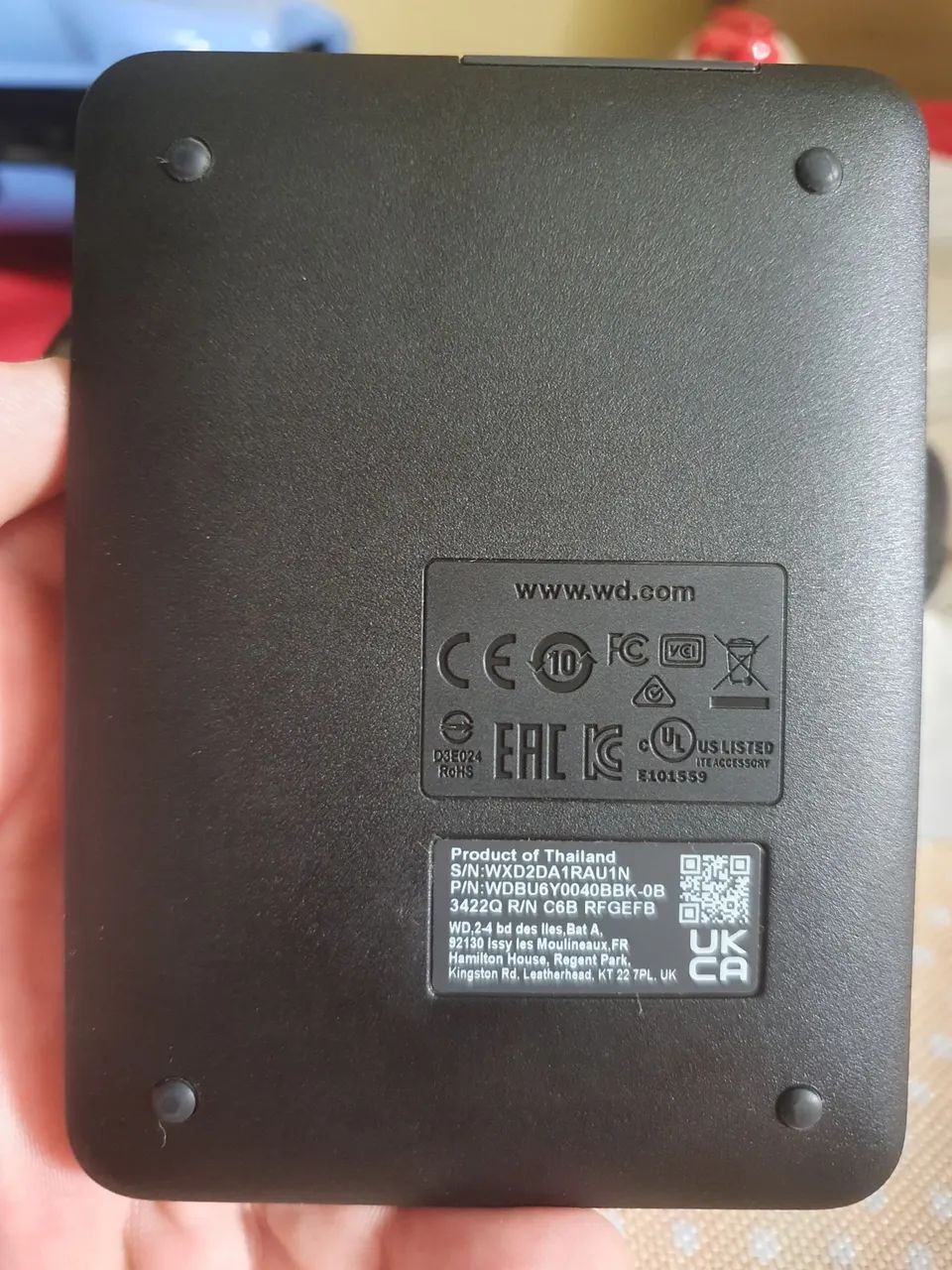 Hd Externo WD Elements 2.5 pol. 4TB USB 3.0 com cabo - Foto 3