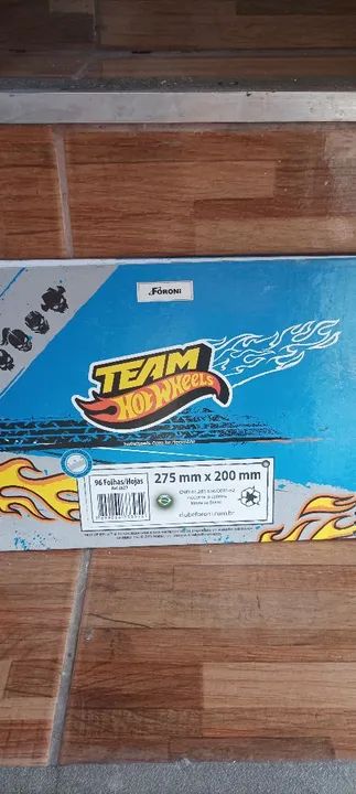 Caderno Hot Wheels Team Cartografia  - Foto 2