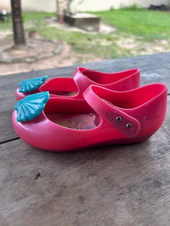 Sandálias Mini Melissa Infantil - no. 23/24 - Foto 3