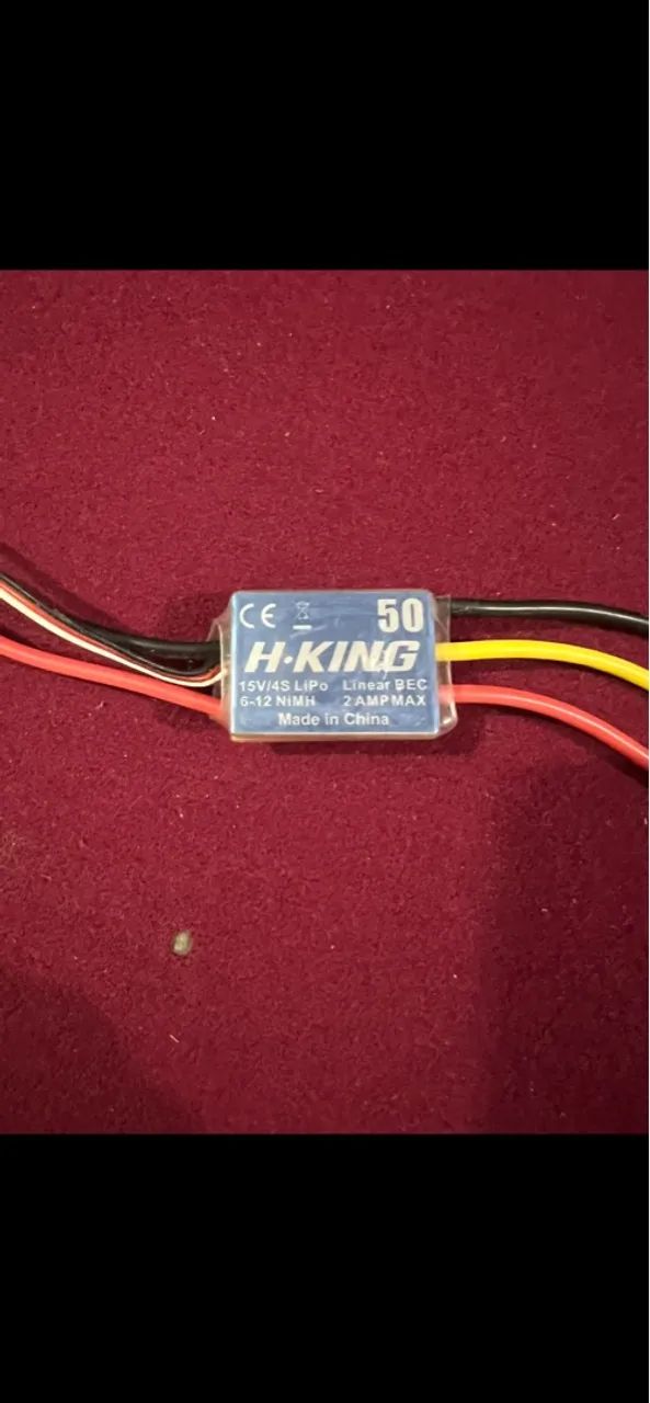 Motor Elétrico para Aeromodelo + Esc H-King 50A - Foto 2
