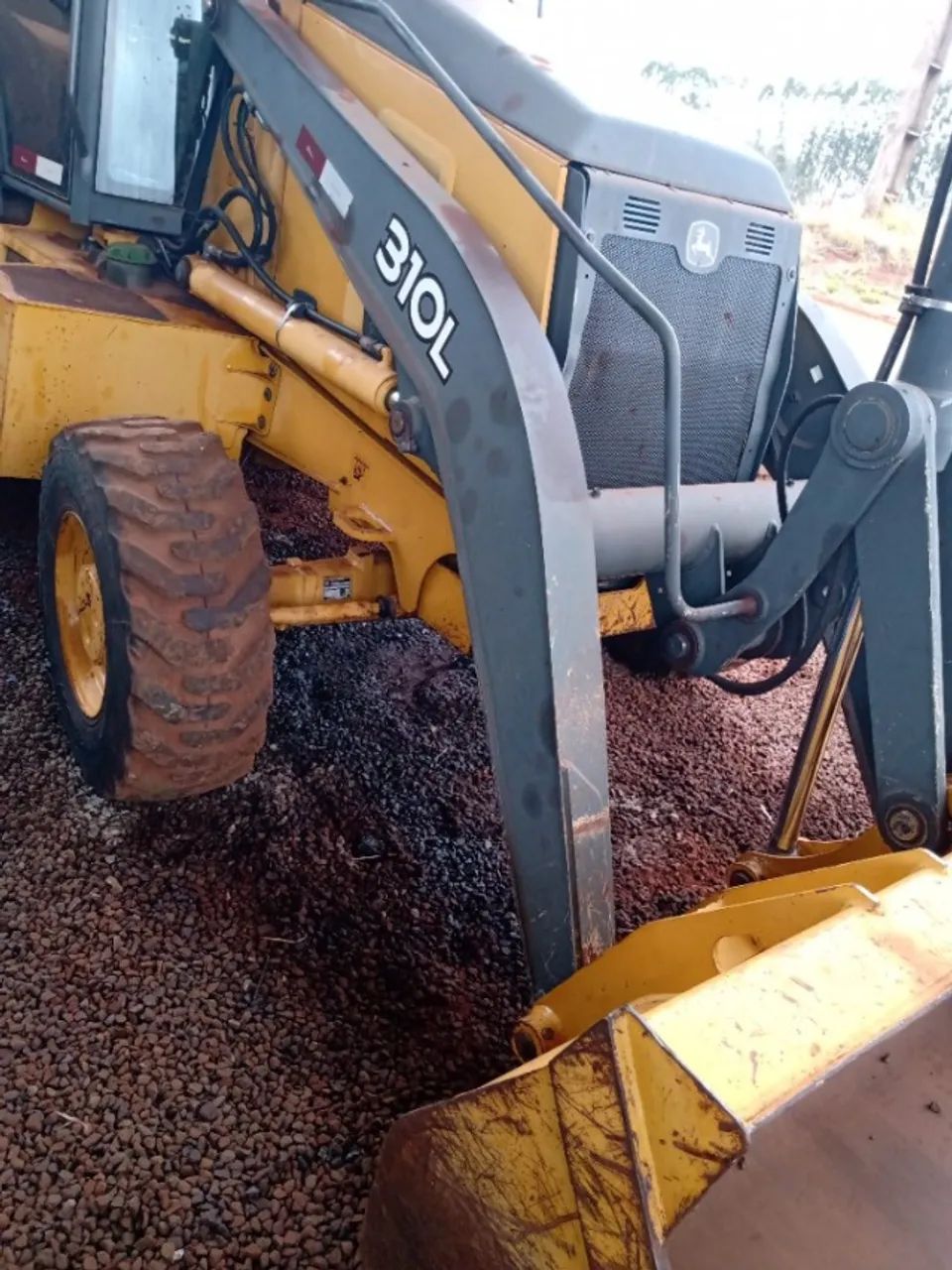 retroescavadeira john deere 310 l 4x4 cabinada ano 2019 - Foto 5
