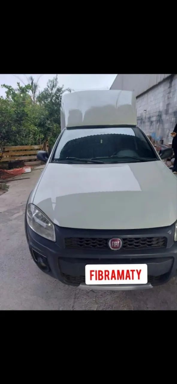 Capotas de fibra meia Tampa Alta  Estrada Antiga Fibramaty  - Foto 3