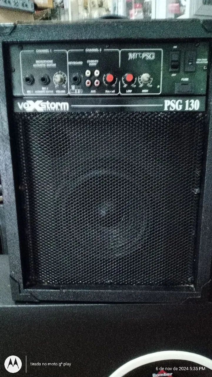 Caixa som amplificada - Aparelhos de Som - Alfredo Chaves