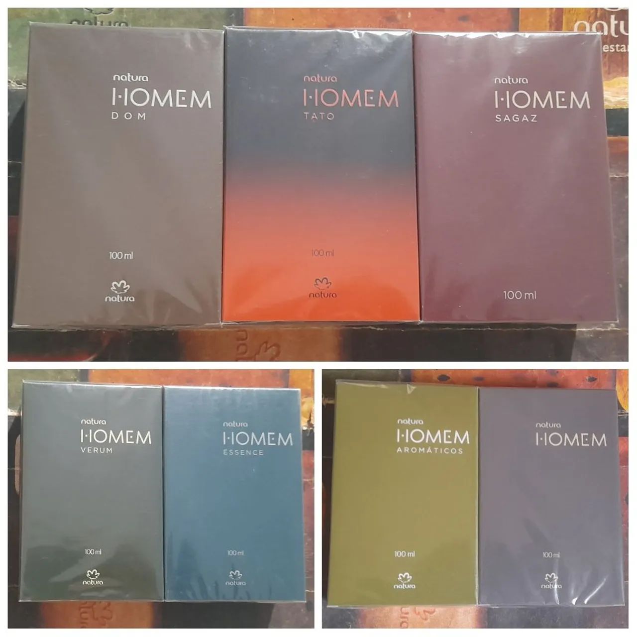 Perfume Natura Homem a partir R$ 110,00