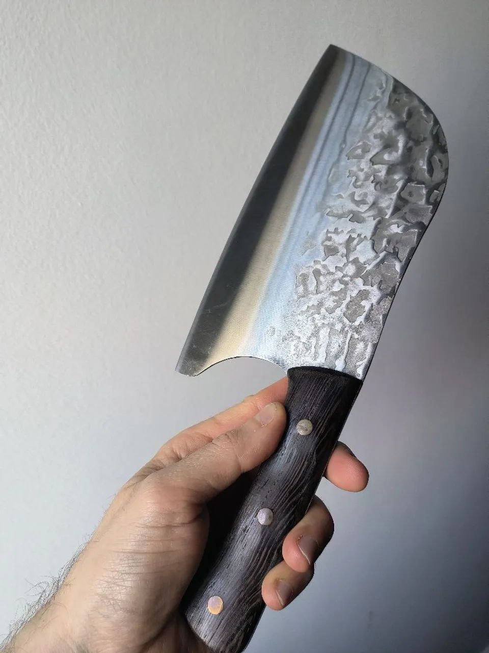 Cutelo Sérvio Frete grátis Artesanal 12pol. Aço Carbono Forjado - Foto 5