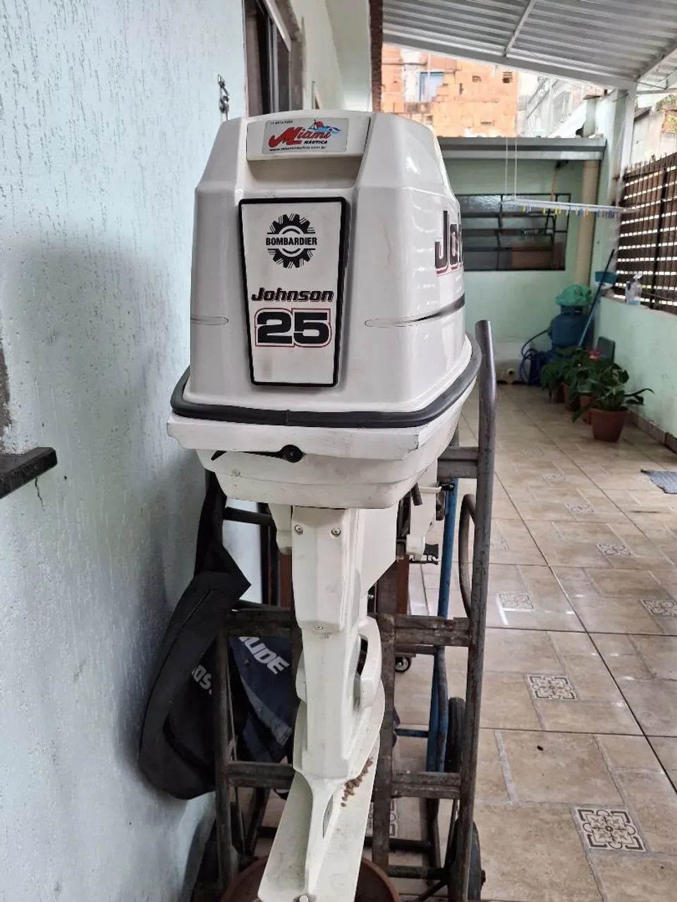 motor de poupa 25hp jhonson  - Foto 3