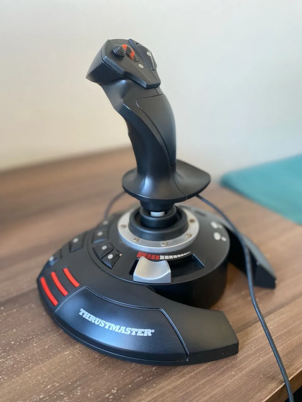 Manche Joystick Thrustmaster USB para Flight Simulator
