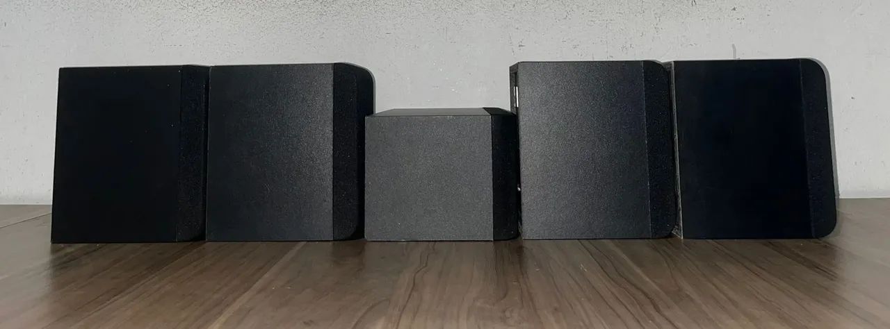 Conjunto 5 Caixas Denon Para Receiver ou Som Ambiente  ScR390 *Sony Leia Descrição  - Foto 3