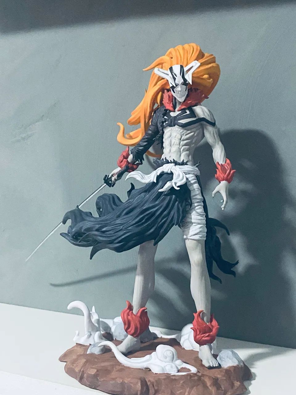 Action Figure Hollow Ichigo -Bleach (em resina) - Foto 3