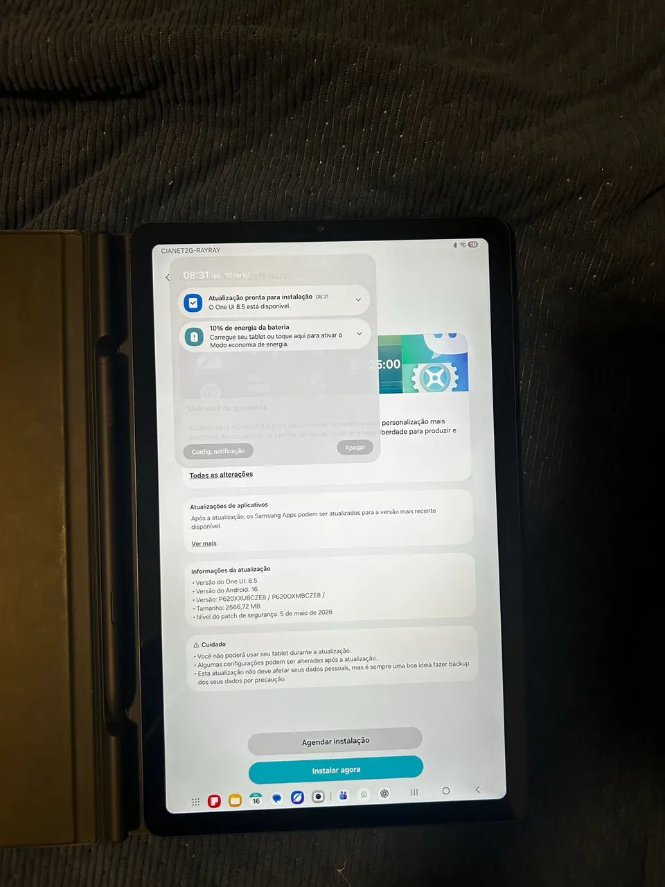 Tablet Samsung Galaxy S6 Lite  - Foto 3