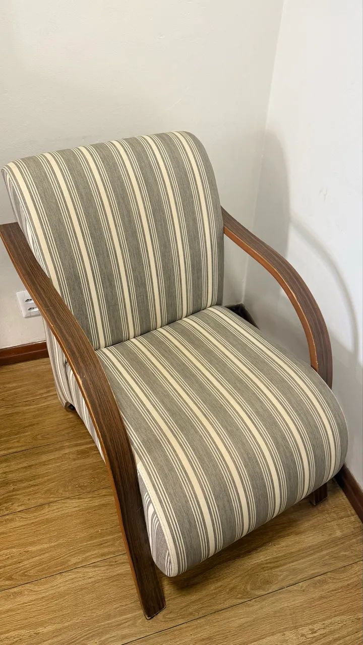 Par de Poltronas Retro/Vintage Reformadas (2 unidades) - Foto 2