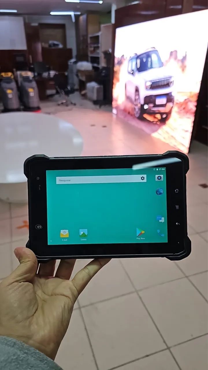 Tablet Industrial Millennium C21 Android 7? Terminal Veicular Profissional  - Foto 4