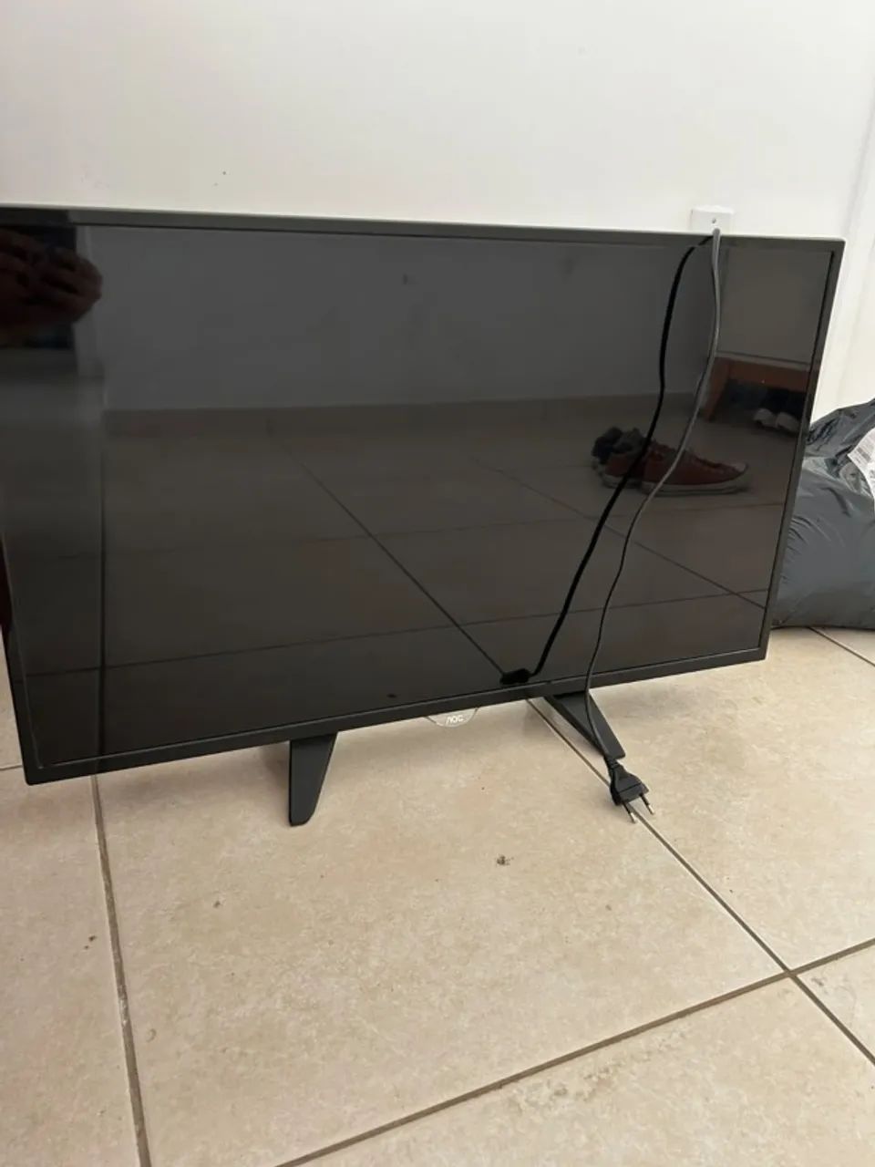 TV AOC usada 32 polegadas (com problemas no LED) - Foto 5