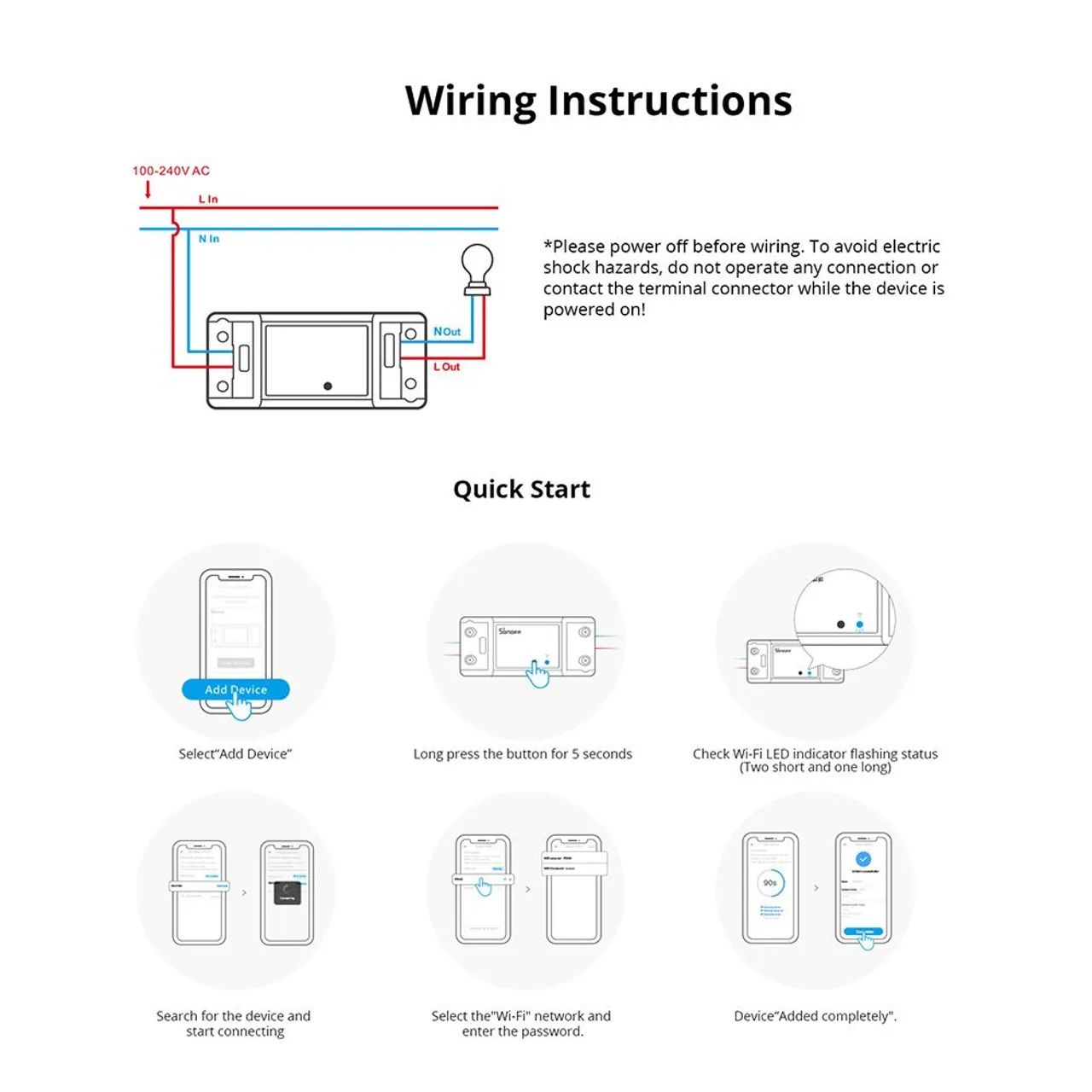 Interruptor inteligente sonoff basic r4 para automação residencial  - Foto 5