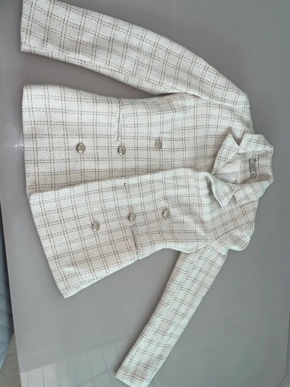 Blazer tweed tamanho PP