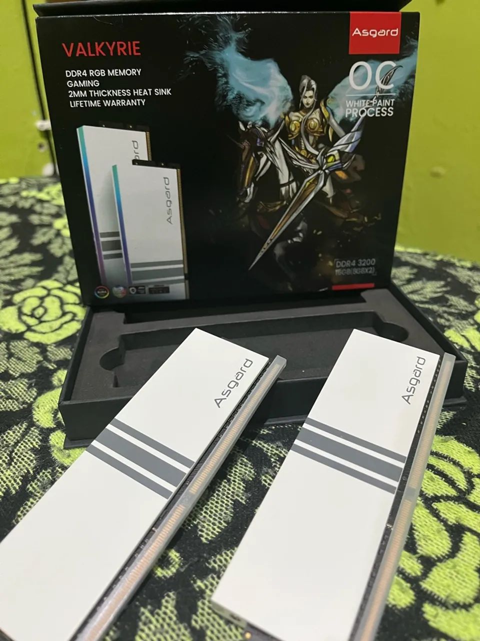 Memória ram 2x8 com RGB  - Foto 3