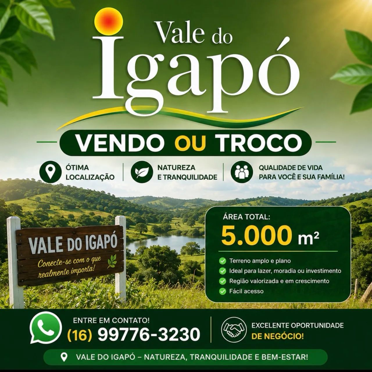 Vendo ou troco Vale do igapó 